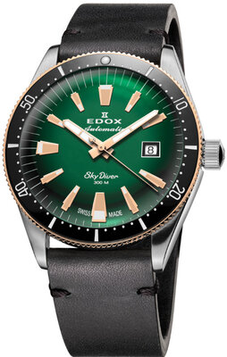 Edox SkyDiver Automatic Date 80126-357RNM-VIR Limited Edition (+ cinturino di ricambio)