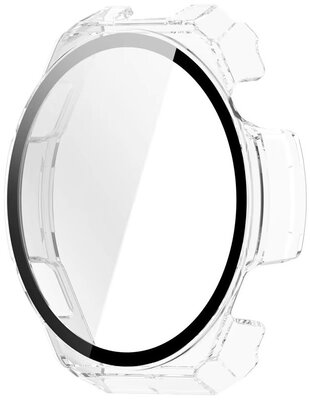 Cover protettiva (pro Amazfit Balance 3), in plastica, trasparente + vetro