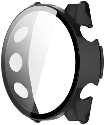Cover protettiva (pro Garmin Forerunner 70/170), in plastica, nero + vetro