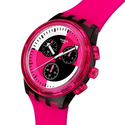 Swatch Fuchsia Lines SUSB110