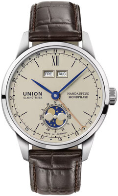 Union Glashütte 1893 Johannes Dürrstein Double Moonphase Mechanical D007.458.16.039.00