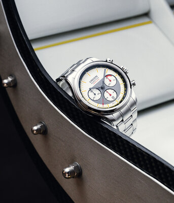 Union Glashütte Belisar Chronograph D009.427.18.011.09 Silvretta Classic 2026 Limited Edition 200pcs (+ 2 cinghie di ricambio)