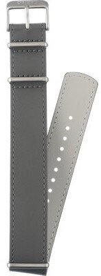 Cinturino in pelle Orient UL00N014J0 20mm (per il modello RA-AC0Q), grigio, NATO
