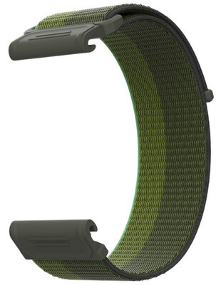 cinturino in nylon Coros (per Vertix 2), verde, QuickFit