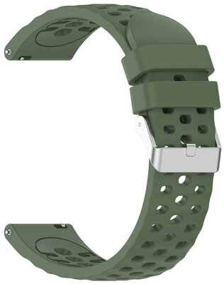 Cinturino in silicone Amazfit 20 mm (pro Active 3 Premium), Dark Green