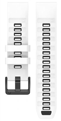 cinturino in silicone Ricardo Via Lattea 26mm, QuickFit, White