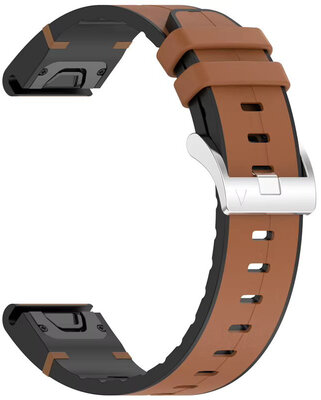 Cinturino in pelle Ricardo Cogne 22mm, Brown, QuickFit