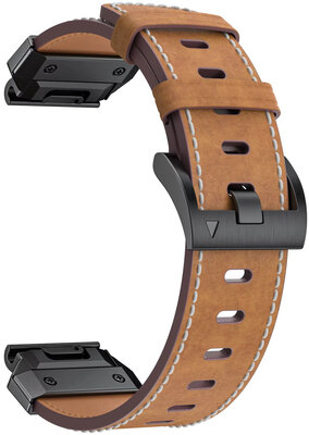 Cinturino in pelle Ricardo Sappada 22mm, Brown, QuickFit