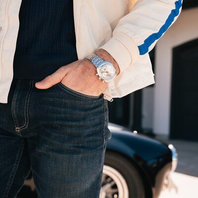 Bulova Archive Series "Shelby" Racer Chronograph Quartz 96K118 Limited Edition 9999pcs (+ cinturino di ricambio)