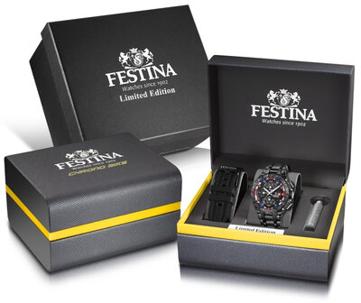 Festina Chrono Bike 20796/1 UK Limited Edition 1000pcs (+ cinturino di ricambio)