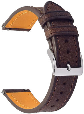 Cinturino in pelle Ricardo Orvieto premium, Brown, Quick Release