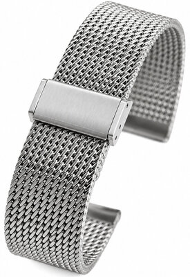 Bracciale in acciaio Ricardo Arco premium, Silver, Quick Release