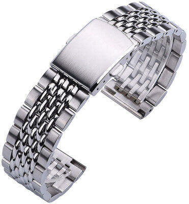 Bracciale in acciaio Ricardo Garda premium, Silver, Quick Release