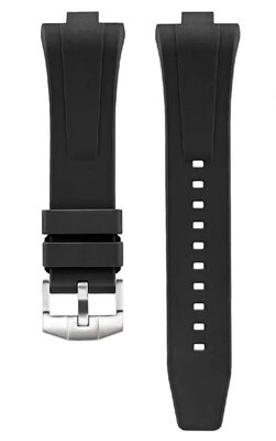 Cinturino in silicone Ricardo Tropea premium 9mm (pro Citizen), Black