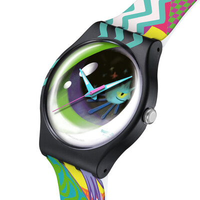 Swatch Art Peace Hotel Street Eye SUOZ372