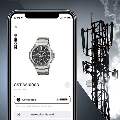 Casio G-Shock G-Steel GST-W1000AD-2AER Carbon Core Guard