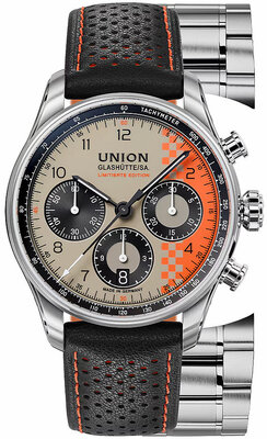 Union Glashütte Belisar Chronograph D009.227.16.282.09 Speedster 2026 Limited Edition 288pcs (+ bracciale di ricambio)