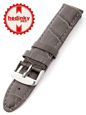 Cinturino in pelle Mavex HYP-01-GREY, grigio