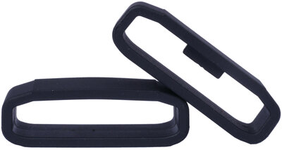 Garmin Keepers, Fenix taglia X Black (passanti in silicone neri da 26 mm)