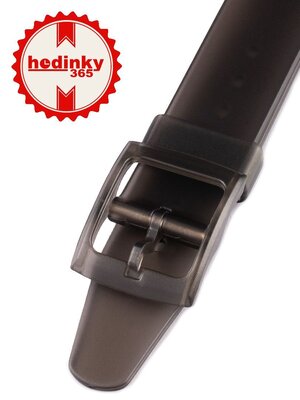 Cinturino da donna in plastica opaco fumé per gli orologi SWATCH-BLACK-MATT
