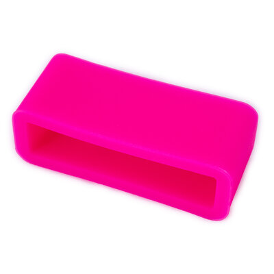 Passante rosa in silicone per orologi