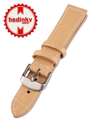 Cinturino in pelle Mavex W-140-D, beige