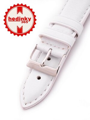 Cinturino unisex in pelle bianco HYP-07-C