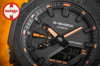 Casio G-Shock Original GA-2100-1A4ER Carbon Core Guard Utility Black Series