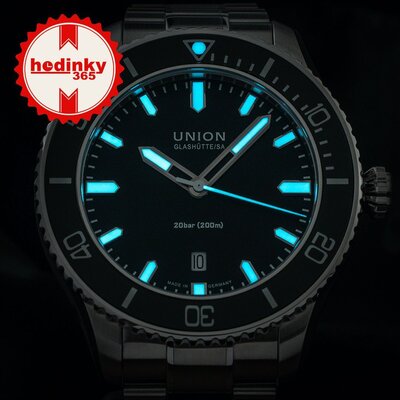Union Glashütte Belisar Date Sport D009.907.11.057.00 (+ cinturino di ricambio)