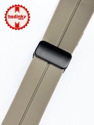 Cinturino in silicone Ricardo 22 mm (per Huawei Watch GT 4, 5), grigio V2, sgancio rapido