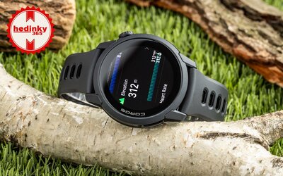 Coros Pace 4 Black / Silicone Band